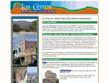 Tablet Screenshot of los-cerros.com